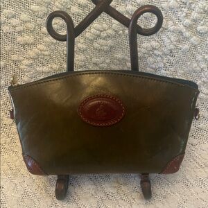 Leather Craftsman by Aldo Filosini Vintage Veg Tanned Leather Pouch